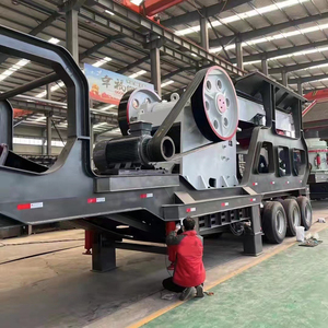 เครื่องบดหินเคลื่อนที่คุณภาพสูง อุปกรณ์กำลังการผลิตสูง เครื่องบดแร่เคลื่อนที่แบบกราม - Product Image 5