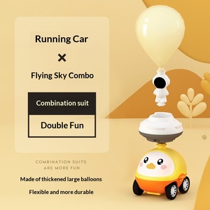 Éxito en <span class=keywords><strong>TikTok</strong></span>: Juguete Educativo para Niños, Cochecito de Globos Aerodinámico con Forma de Cerdito Volador - Product Image 4