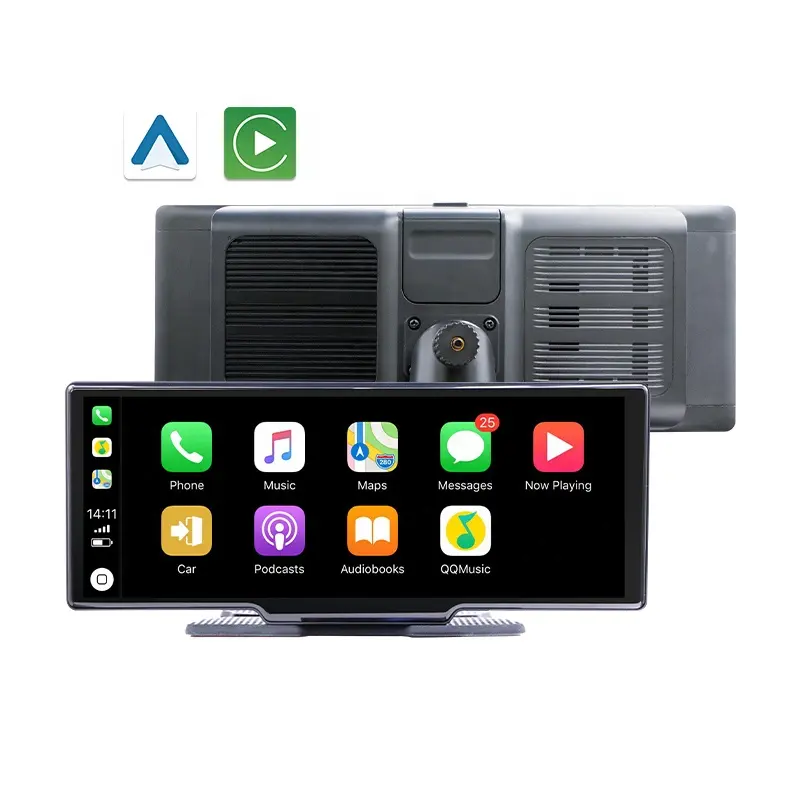 휴대용 10.26 자동차 라디오 비디오 오디오 GPS 네비게이션 장치 4G SIM 안드로이드 10 DVD 플레이어 화면 Carplay 안드로이드 자동 ADAS FM