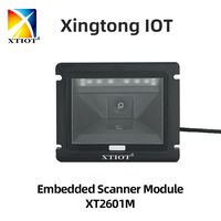 Mégapixels XT2601M RS232 Moteur de scanner de codes à barres de module intégré filaire USB pour portail en libre-service