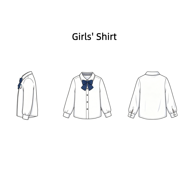 15-chemise pour filles