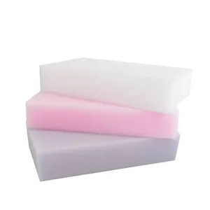 Topeco ग्लास सफाई जादू Melamine स्पंज रसोई नैनो क्लीनर Erasers मलाई गुलाबी जादू फोम स्पंज