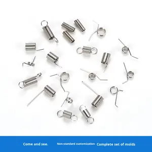 Şirket tarafından üretilen endüstriyel kullanım için özel paslanmaz çelik Spiral helezon yay dikdörtgen tel burulma yayı - Product Image 2