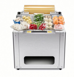 Máquina Envolvedora de Plástico Estirable Semiautomática de Sobremesa para Empacar Huevos, Champiñones, Alimentos, Verduras y Carne - Product Image 2