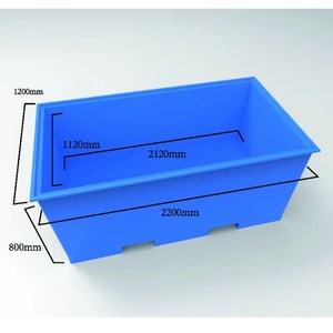 Réservoirs de transport de poissons vivants en fibre de verre frp <span class=keywords><strong>grp</strong></span> 2000x1000x300mm - Product Image 3