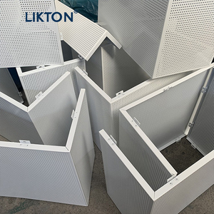 Cao tầng xây dựng bên ngoài ngoại thất nhôm Rèm Tường Malaysia Tấm ốp 3D tấm mặt tiền hoặc tấm Tường - Product Image 5