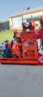 Foreuse hydraulique portable diesel QIYUN XY-1 à bas prix avec pompe à moteur et boîte de vitesses, profondeur maximale de 600 m pour le forage de puits d'eau