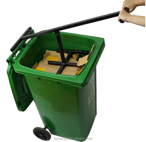 Efficient Iron <strong>Manual</strong> Wheelie Bin Compactor for Waste Management Optimal <strong>Solution</strong> for Compacting Waste Bins - Product Image 5