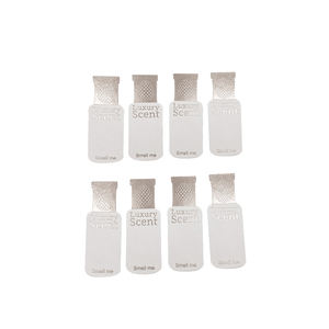 Benutzer definiertes Logo Parfüm Blotter Teststreifen Geprägtes Logo Parfümst reifen <span class=keywords><strong>Sniff</strong></span> Parfüm Test papier mit Logo-Druck - Product Image 1