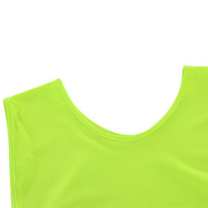 网眼大洞青年足球小品便士可定制印花标志套装12/24运动混战青年服装练习背心 - Product Image 2