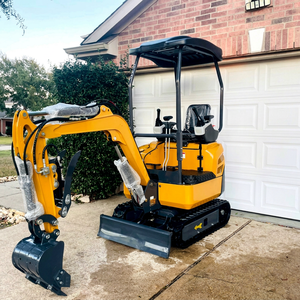Livraison gratuite Nouvelle mini-excavatrice sur chenilles CFG NT18K de 1,37 tonne |   15 CV pour moteur diesel |   Profondeur de creusement de 2,12 m |   Moteur PLC pour pince hydraulique - Product Image 1