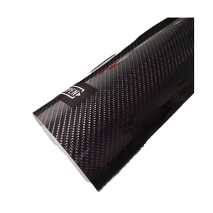 Koofilm 3D 4D 5D 6D Carbon Fiber Vinyl Car Wrap Sheet Durable <b>Roll</b> Film Bling Bling Crystal Logo/Badge Matte Car <b>Stickers</b> - Product Image 1