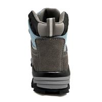 Chaussures de sécurité populaires MAXITOUGH mi-montantes en cuir durable avec embout en acier anti-écrasement et semelle extérieure en caoutchouc EVA pour l'Europe et l'Amérique