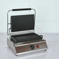 Plaque de cuisson professionnelle électrique en acier inoxydable de qualité 304 à tête unique, équipement de restauration EG-811E.XM, petite taille