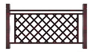 Balustrade en acier inoxydable avec revêtement imitation bois, <span class=keywords><strong>grille</strong></span> diamantée <span class=keywords><strong>pour</strong></span> garde-corps d'escalier extérieur et <span class=keywords><strong>balcon</strong></span>, entretien réduit - Product Image 5