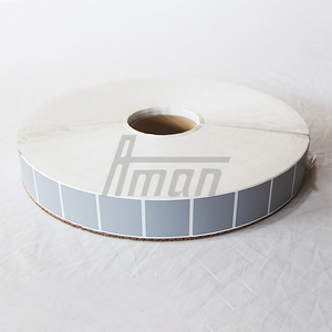 <b>Scratch</b> Off Sticker PET Material 40x40mm Anti-Counterfeit Password Label for Recharge Game Card Commercial Promotion - Product Image 1