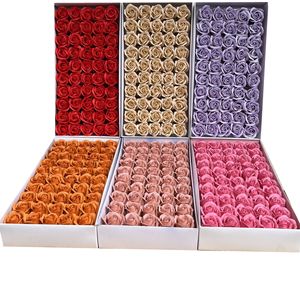 Rosas de Jabón Preservadas de Tres Capas, Hechas a Mano, Suministros Florales para Floristería, Ramo, Regalo para el Día del Maestro - Product Image 5