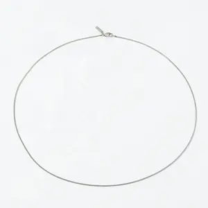 MICCI Dainty Gold Plated Jewelry Stainless Steel Man Couple Statement Round Snake Minimal Chain Necklace