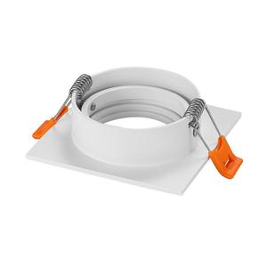 Marco de luz LED <span class=keywords><strong>cuadrado</strong></span>, accesorio para lámpara de techo, GU10 MR16, color negro, novedad de 2020 - Product Image 3