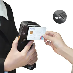 Palmare POS 4G WIFI SIM Card Touch Screen Pos Machine pagamento Mobile Taxi Car Cash POS System con stampante