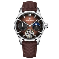 Montres pour homme Pagani Design YS021, montre squelette multifonction de luxe pour homme, phase lunaire, nouvelles montres mécaniques automatiques