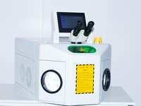 Machine de soudage Laser Yag pour bijoux, appareil photo Ccd Portable 200w
