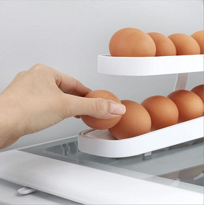 Soporte automático para huevos rodantes, dispensador de huevos para refrigerador, accesorios de cocina, Rodante automático - Product Image 3