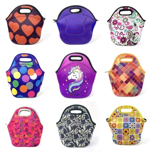Bán buôn tùy chỉnh cách điện Neoprene nhiệt thực phẩm ăn trưa Túi lạnh trẻ em trường ăn trưa hộp Tote Túi khuyến mại quà tặng doanh nghiệp - Product Image 4
