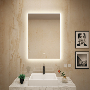 Multifunctional Silver <b>Bathroom</b> Walls Mirror Made in Cambodia - Product Image 2