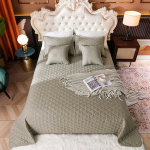 Juego de sábanas acolchadas de algodón 100% con fundas de almohada, directamente de fábrica, de calidad - Product Image 3