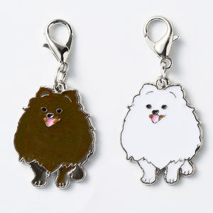 Pendentif en métal pour animaux de compagnie Husky, chien, dalmatien, homard, porte-clés, design décoratif - Product Image 5