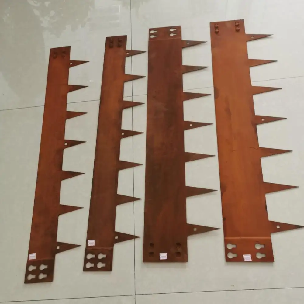 المعادن الاحتفاظ ألواح للحائط الصلب Corten حديقة متفوقا