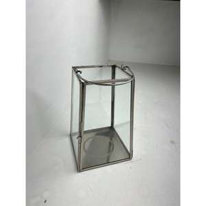 Farol Decorativo Hecho con Acero y Espejo/Vidrio Utilizado para Decoración del Hogar, Exhibición y Almacenamiento Proveedor de la India - Product Image 2