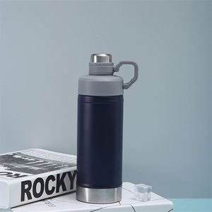Thermos portable d'extérieur 530 ml 700 ml en acier inoxydable avec isolation sous vide et couvercle à poignée - Product Image 4