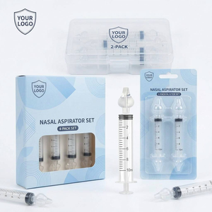 <span class=keywords><strong>Seringue</strong></span> nasale pour bébé approuvée CE, sans BPA, <span class=keywords><strong>avec</strong></span> logo personnalisé, boîte de présentation <span class=keywords><strong>avec</strong></span> embouts en silicone pour pharmacie - Product Image 1