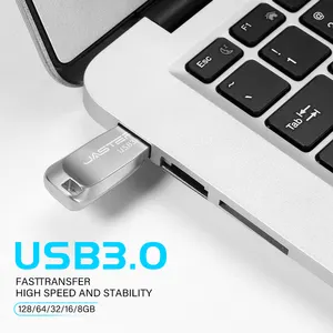 Clé USB la plus vendue en métal 3.0 4 Go 8 Go clé USB 16 Go 32 Go 64 Go clé USB en gros