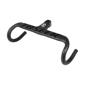 TOSEEK Internal Wiring Full <strong>Carbon</strong> Road Bicycle Integrated Handlebar With <strong>Stem</strong> 28.6mm Bike Handle Drop bar - Product Image 1