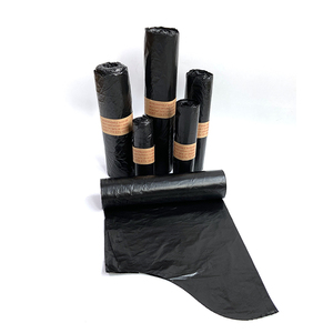 Sacs poubelle en plastique noir personnalisés, grands sacs poubelle de 50 gallons, sacs poubelle de 65 gallons, sacs à déchets sur rouleau - Product Image 4