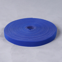 Rouleau de 25 mm x 50 mètres, vente en gros, bande auto-agrippante double face colorée, attaches-câbles auto-agrippantes dos à dos