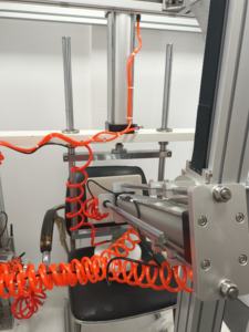 Testeur de fatigue de chaise EN 1728 |   Machine de durabilité des accoudoirs et des dossiers |   pour les essais de mobilier de bureau - Product Image 3