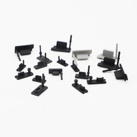 Couvercle de Port de bouchon USB protecteur Anti-poussière bouchons de couvercle de poussière USB bouchons de chargeur bouchons en caoutchouc de Silicone
