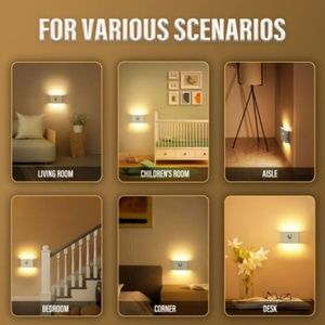 Los 500 Mejores Sensores de Movimiento LED del Mundo, Lámpara Nocturna LED con Sensor de Movimiento, Ideal para Interiores, Hogar, Baño, Armario, Inodoro, Pasillo, Dormitorio, Cocina, Escalera - Product Image 2