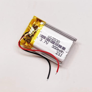 Литий-полимерные батареи 602030 3.7V 300mAh, микро-USB аккумулятор 3.7V 300mAh, литий-ионный аккумулятор JST 2-pin 602030 062030. - Product Image 1