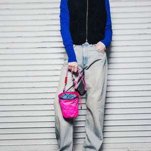 OEM Factory Custom Logo Drawstring Portable Waist Strap <strong>Chalk</strong> <strong>Bag</strong> Rock Climbing Bouldering Outdoor Hiking Sport Weightlifting - Product Image 5