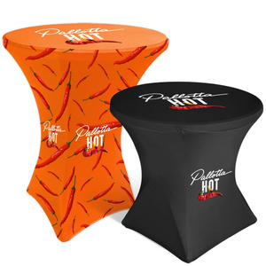 Nappe de table ronde pour salon professionnel, 80x110cm - Product Image 1