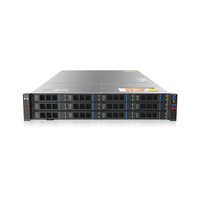 Motherboard Intel Generasi ke-4 2U Harga Pabrik, Prosesor E5 2699 Dual XEON 12 Bay, 16 Slot DIMM DDR5, Server Rak, Ready Stock