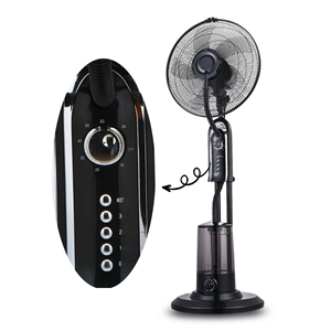 Ventilateur sur pied oscillant 3 vitesses avec télécommande, moteur AC mécanique 16 pouces, fil de cuivre, alimentation domestique, haute qualité M - Product Image 1