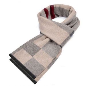 Bufanda Larga de Cachemira a Cuadros, Gruesa y Cálida para Otoño e Invierno, para Mujer, Ideal para Actividades al Aire Libre, Venta al Por Mayor, Nuevo Estilo - Product Image 1