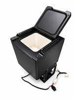 Congélateur encastré sur mesure KA4 pour Kia Carnival OEM/ODM, compresseur 12V, console, solution de conception 3D 24H, compact