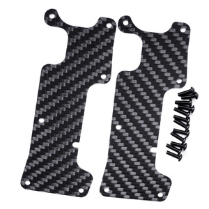 บั๊มเปอร์ยึดกันชนโลหะแผ่นครอบเกียร์สำหรับชิ้นส่วนรถยนต์ TRX sledge 1/8 RC - Product Image 6